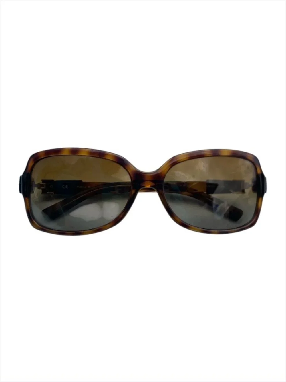 Furla Polarized Brown Gradient Sunglasses Lenses *READ*